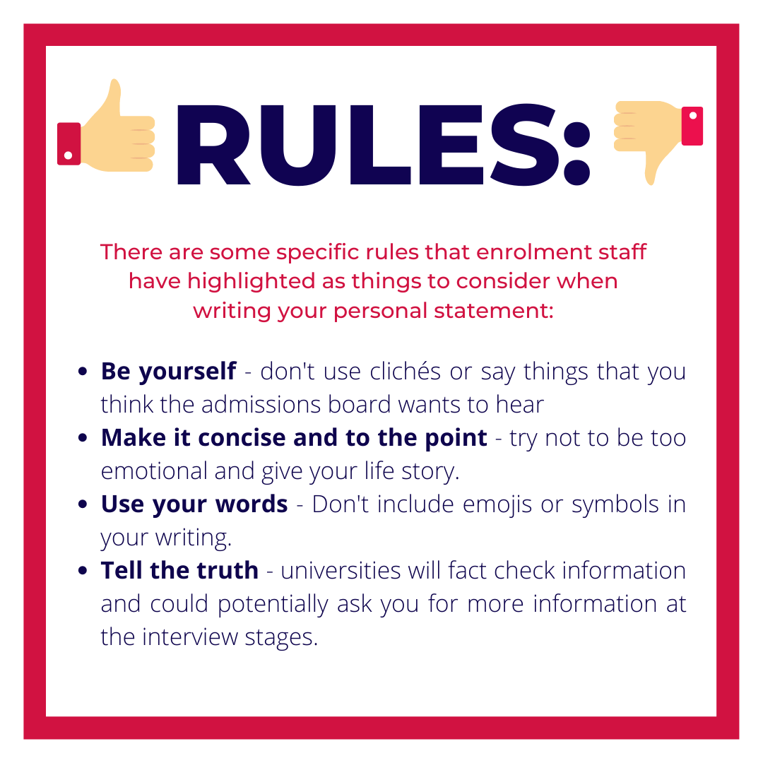 UCAS Rules